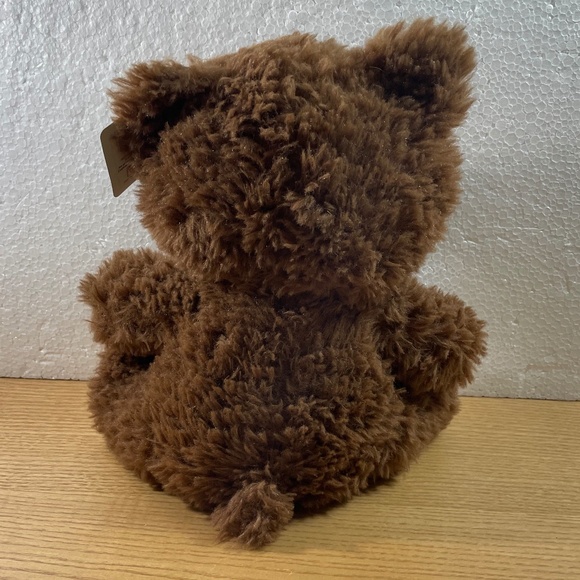 Fiesta Great Wolf Lodge Teddy Bear Brown Tan Sitting Stuffed Animal 2017 12" NWT - Picture 3 of 13
